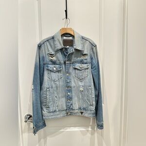 Guess Distressed Denim Dillon Jacket